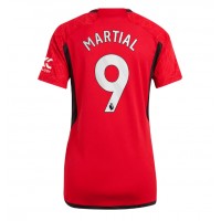 Dámy Fotbalový dres Manchester United Anthony Martial #9 2023-24 Domácí Krátký Rukáv